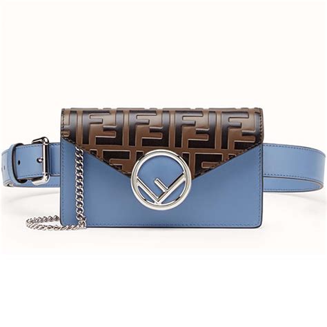 fendi blue belt bag|fendi belt bag women.